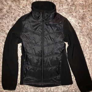 Black Zip Up Windbreaker